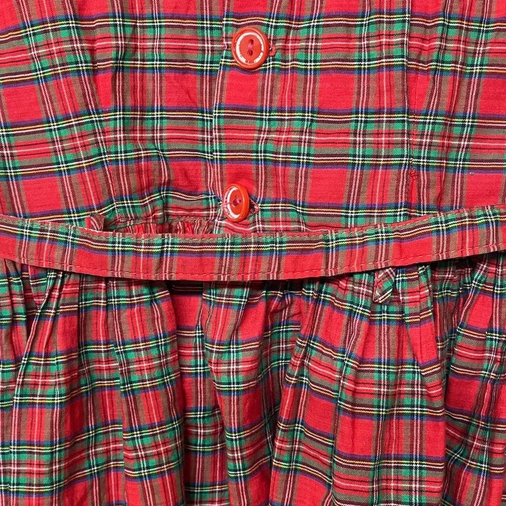Tartan plaid girls dress - Picture 8 of 10